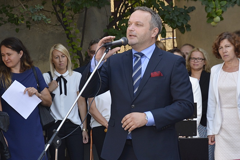 Rozpoczęcie roku szkolnego w PZSP nr 2 w Środzie Śląskiej