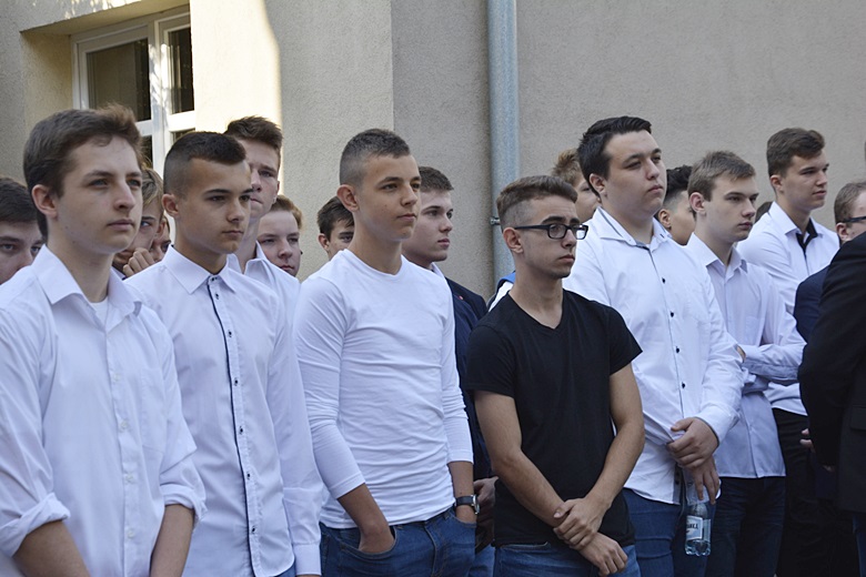 Rozpoczęcie roku szkolnego w PZSP nr 2 w Środzie Śląskiej