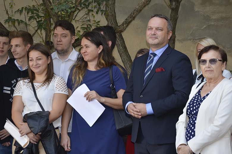 Rozpoczęcie roku szkolnego w PZSP nr 2 w Środzie Śląskiej