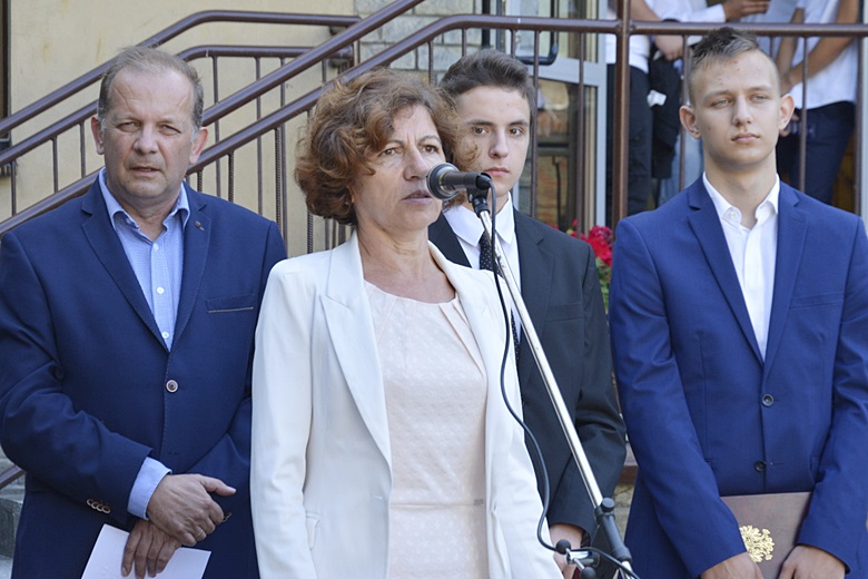 Rozpoczęcie roku szkolnego w PZSP nr 2 w Środzie Śląskiej