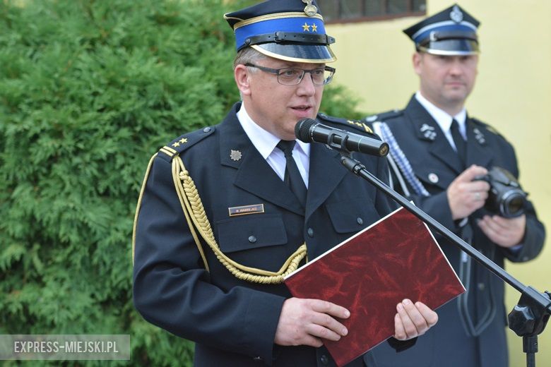 Przekazanie sztandaru strażakom z OSP Głoska