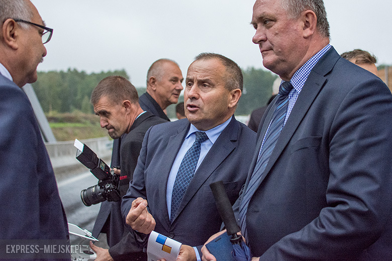 Uroczyste otwarcie obwodnicy Miękini