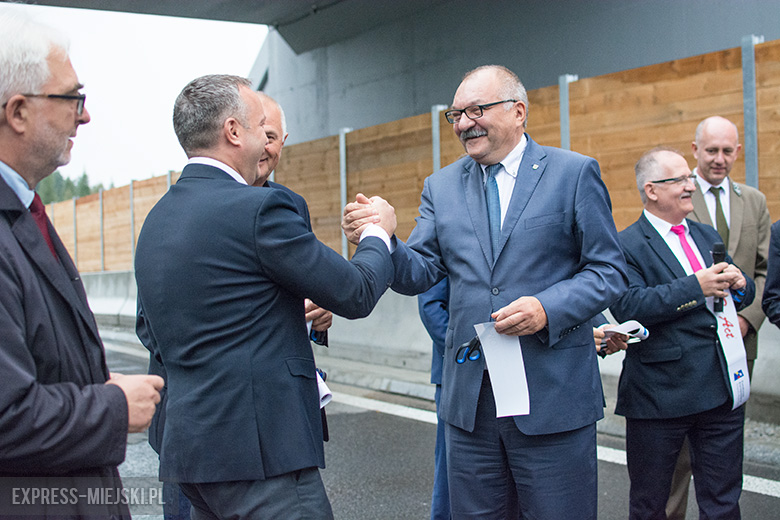 Uroczyste otwarcie obwodnicy Miękini