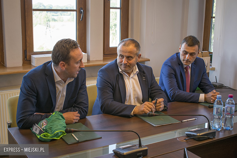 Podpisanie porozumienia ze Śląskiem Wrocław