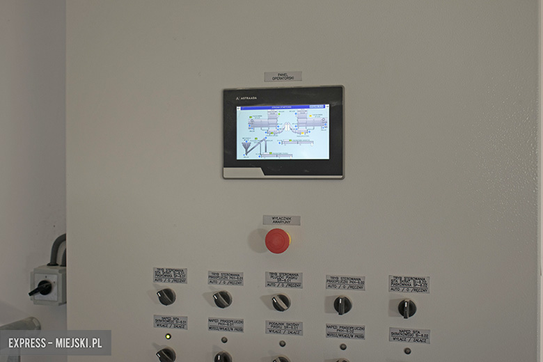 Nowo wybudowana oczyszczalnia w Malczycach