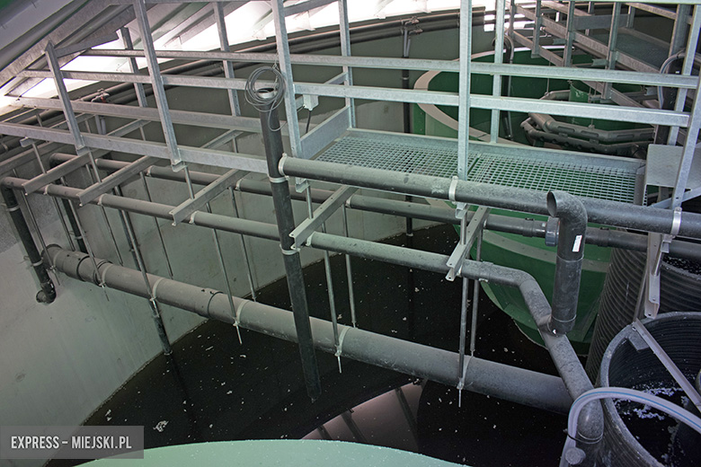 Nowo wybudowana oczyszczalnia w Malczycach