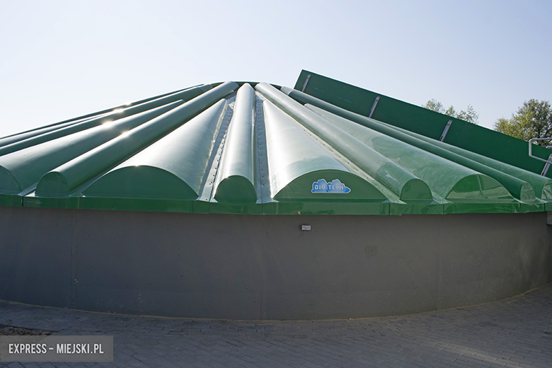 Nowo wybudowana oczyszczalnia w Malczycach