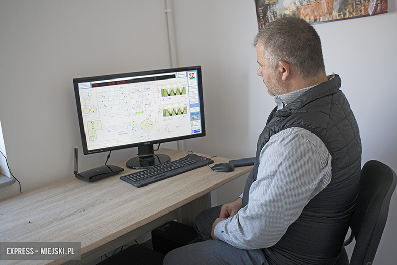 Nowo wybudowana oczyszczalnia w Malczycach