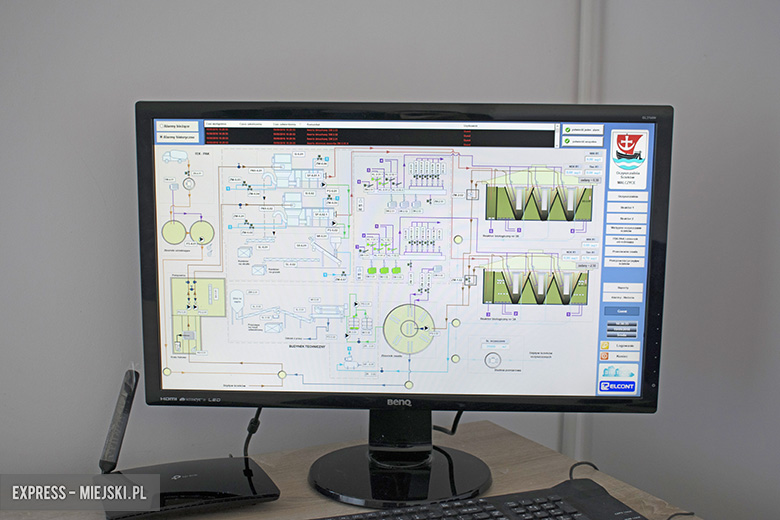 Nowo wybudowana oczyszczalnia w Malczycach