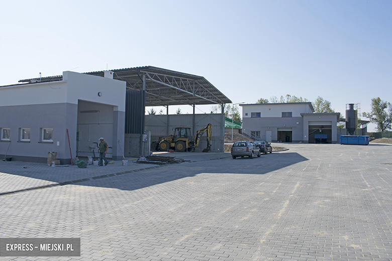 Nowo wybudowana oczyszczalnia w Malczycach