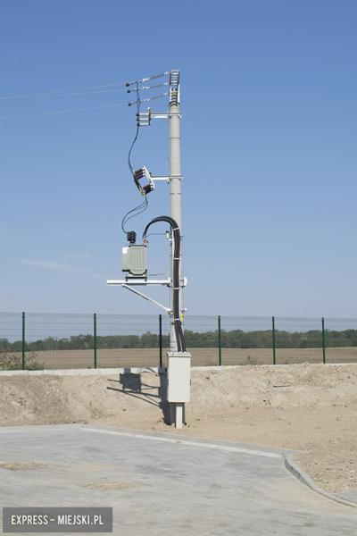 Nowo wybudowana oczyszczalnia w Malczycach