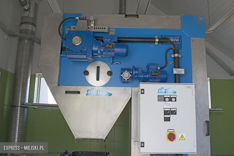 Nowo wybudowana oczyszczalnia w Malczycach