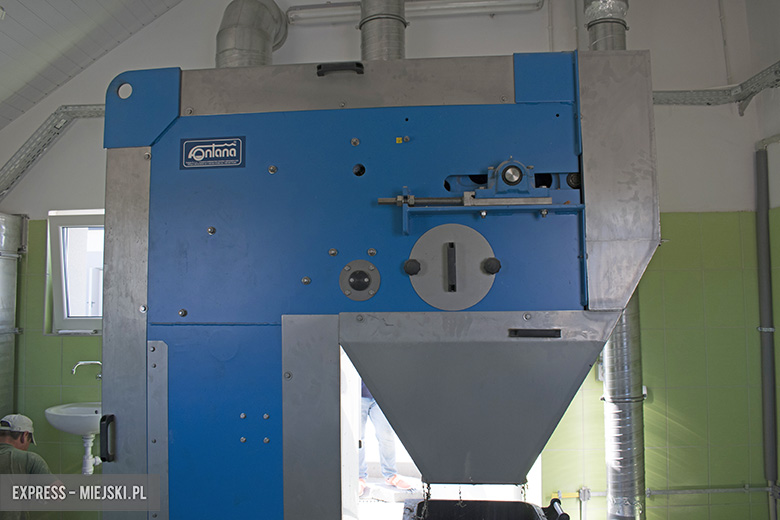 Nowo wybudowana oczyszczalnia w Malczycach