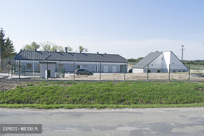 Nowo wybudowana oczyszczalnia w Malczycach
