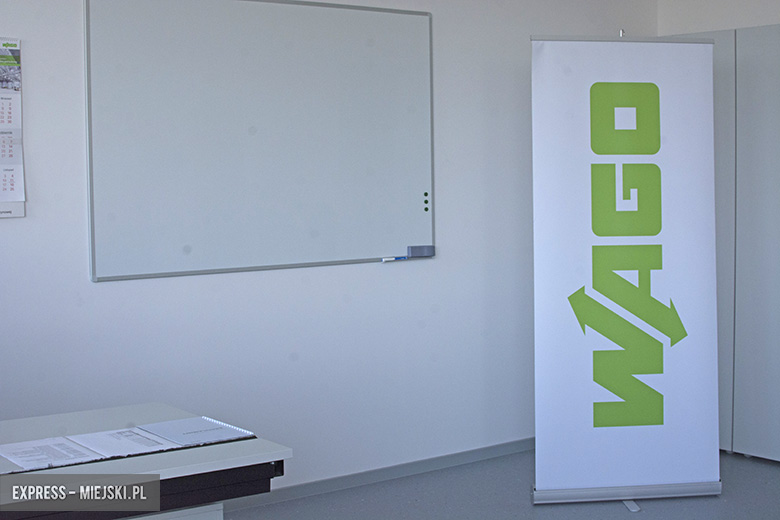 Pierwszy dzień praktyk w WAGO