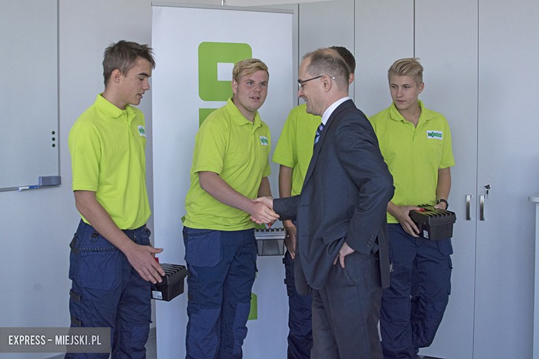 Pierwszy dzień praktyk w WAGO