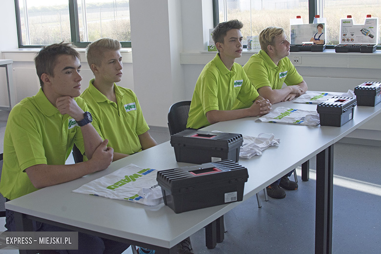 Pierwszy dzień praktyk w WAGO