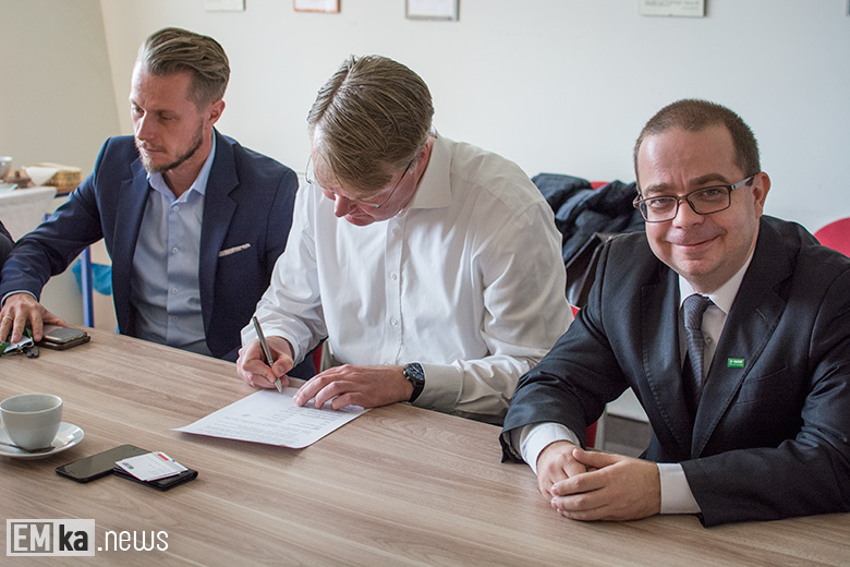 Podpisanie porozumienia