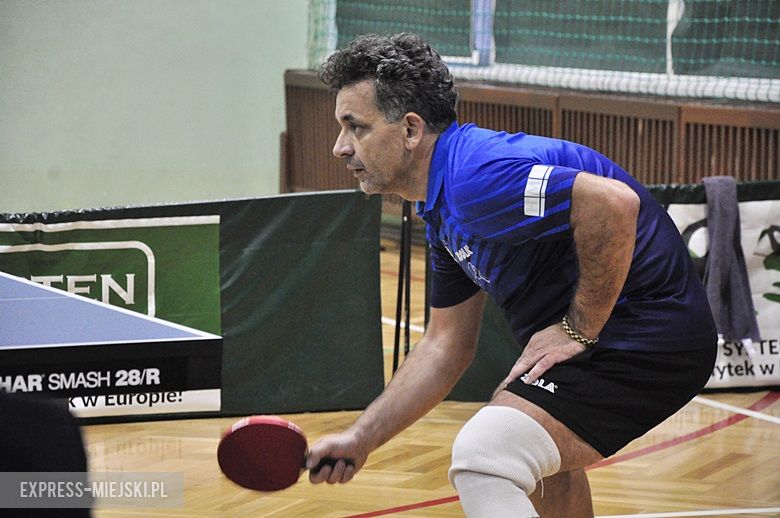 Piątkowy mecz tenisa w Ciechowie