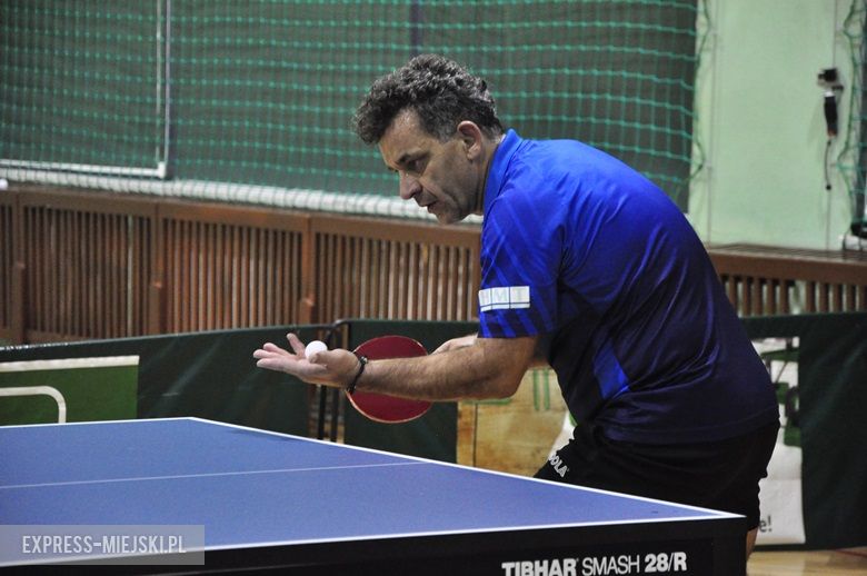 Piątkowy mecz tenisa w Ciechowie