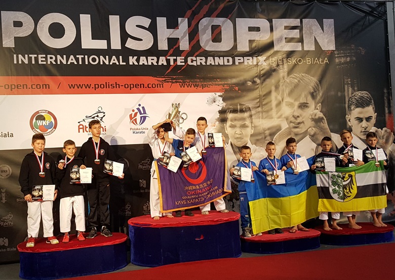 Średzcy karatecy wzięli udział w turnieju w Bielsku Białej