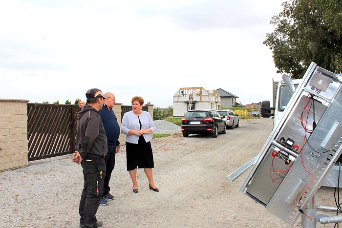 Nowe lampy w Udaninie