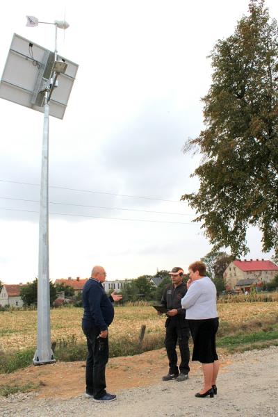 Nowe lampy w Udaninie