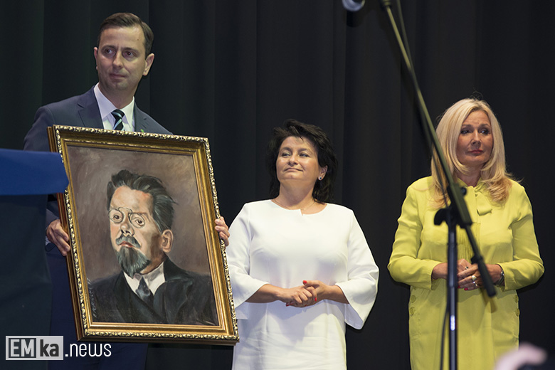 Gala nadania imienia Władysława Stanisława Reymonta Gminnemu Ośrodkowi Kultury w Malczycach