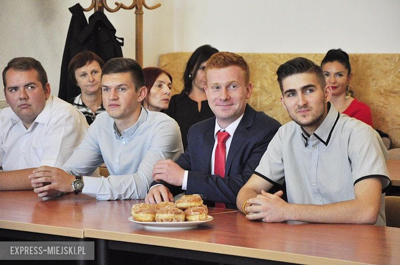 Wręczenie stypendiów w starostwie powiatowym