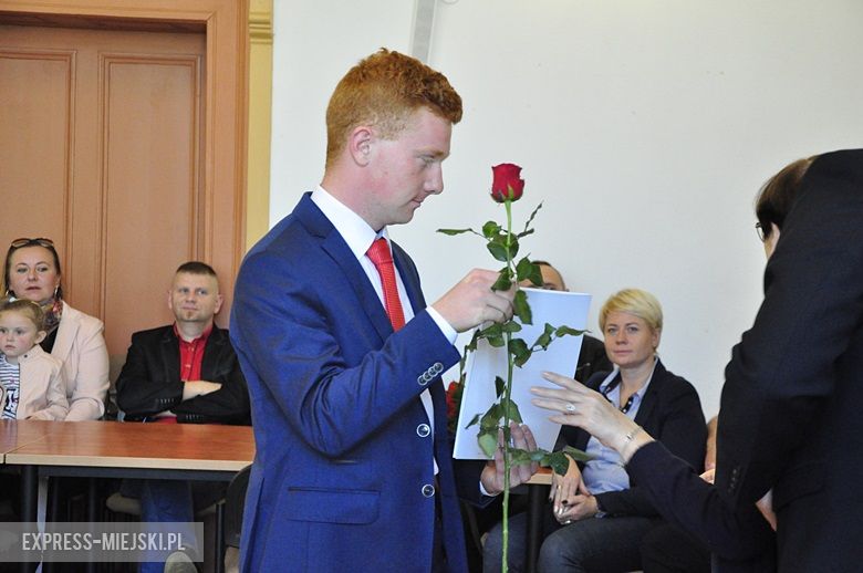 Wręczenie stypendiów w starostwie powiatowym