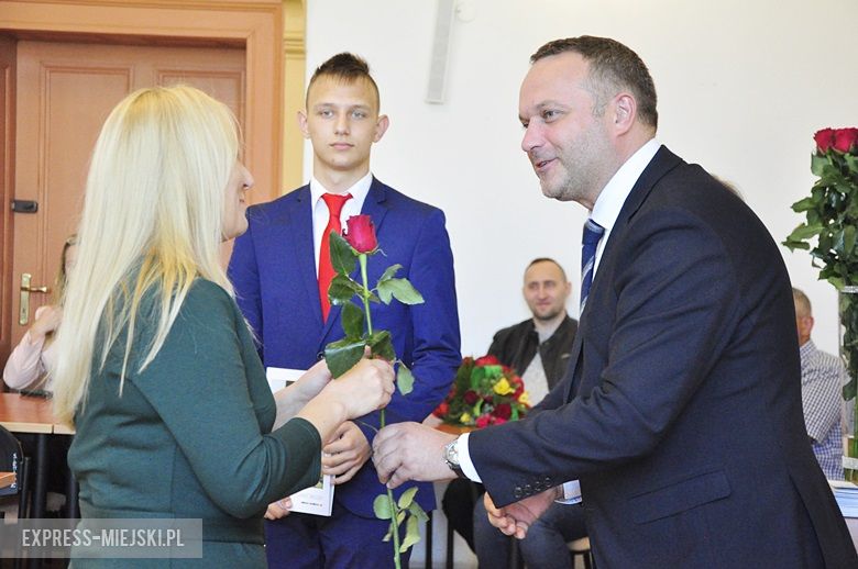 Wręczenie stypendiów w starostwie powiatowym