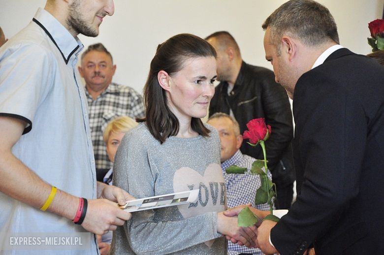 Wręczenie stypendiów w starostwie powiatowym