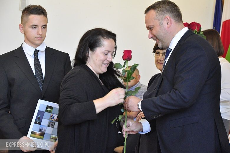 Wręczenie stypendiów w starostwie powiatowym