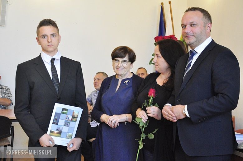 Wręczenie stypendiów w starostwie powiatowym