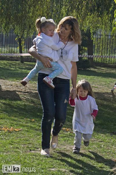 Dzieci z przedszkola uczciły biegiem setną rocznicę odzyskania niepodległości