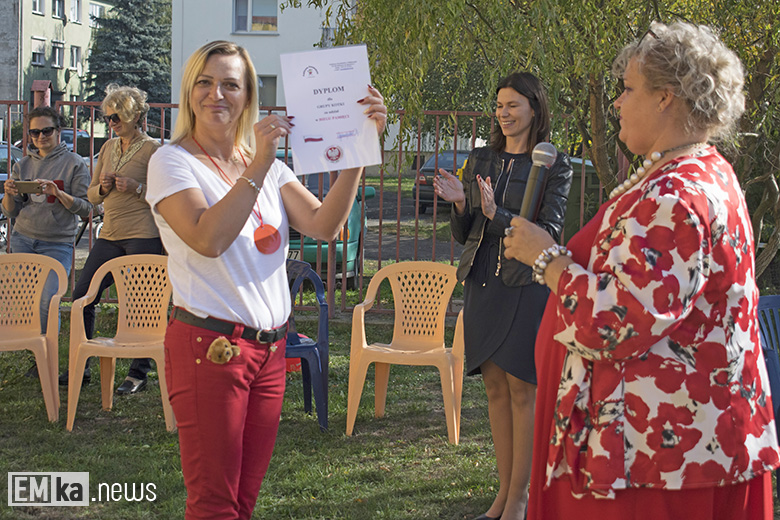 Dzieci z przedszkola uczciły biegiem setną rocznicę odzyskania niepodległości