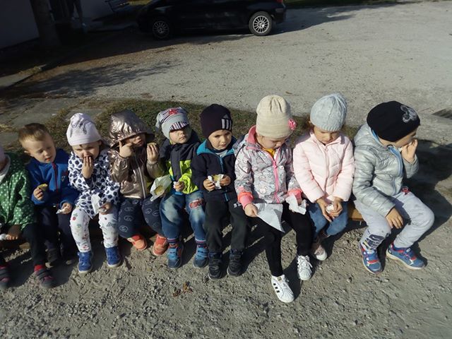 Dzień pieczonego ziemniaka w przedszkolu Pod Topolą