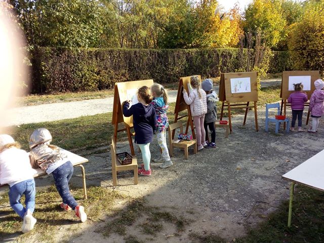 Dzień pieczonego ziemniaka w przedszkolu Pod Topolą