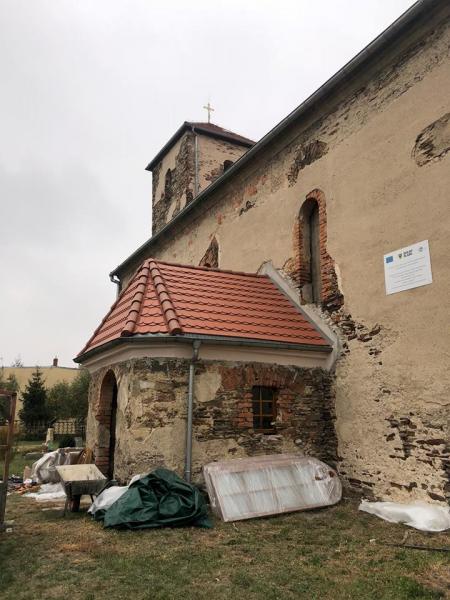 Trwa remont w kościele w Udaninie