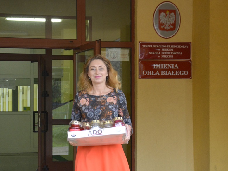 Zbiórka zniczy w powiecie średzkim