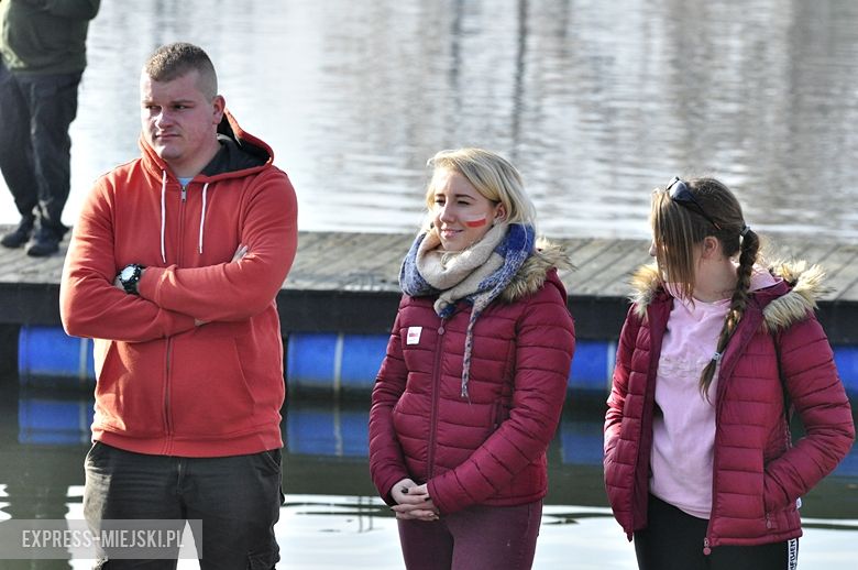 Morsowanie w Środzie Śląskiej na 100-lecie odzyskania niepodległości