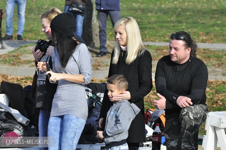 Morsowanie w Środzie Śląskiej na 100-lecie odzyskania niepodległości