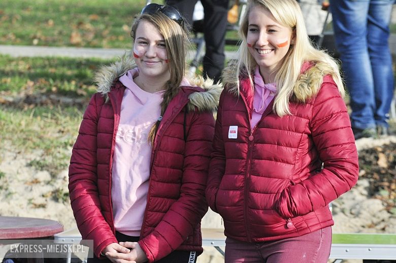 Morsowanie w Środzie Śląskiej na 100-lecie odzyskania niepodległości