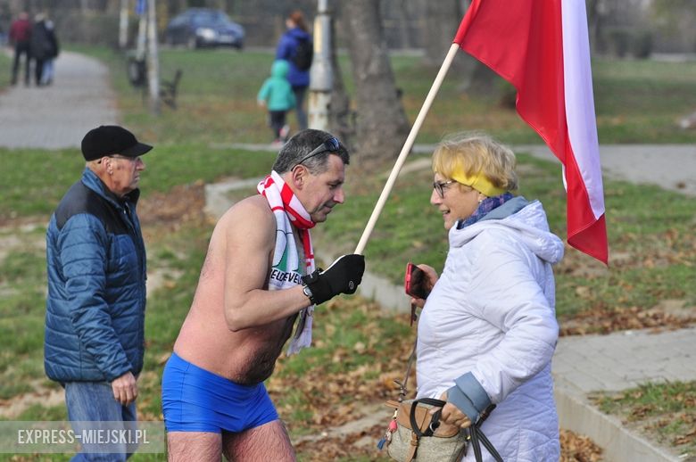 Morsowanie w Środzie Śląskiej na 100-lecie odzyskania niepodległości