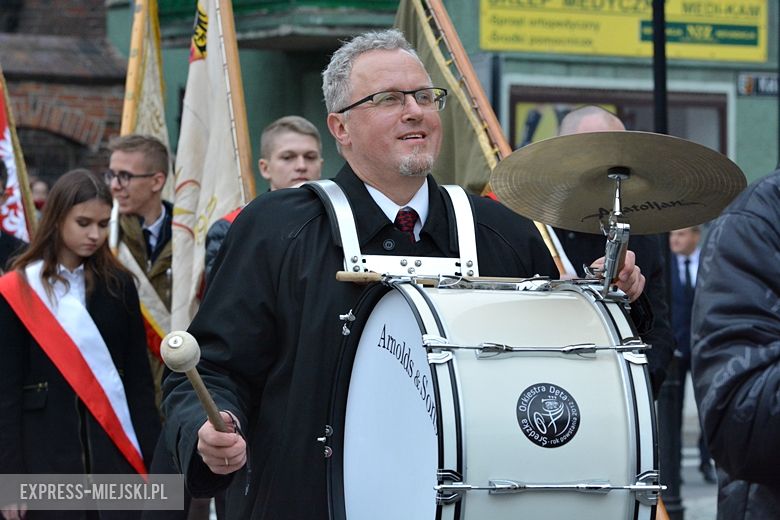 Powiatowe obchody Święta Niepodległości w Środzie Śląskiej