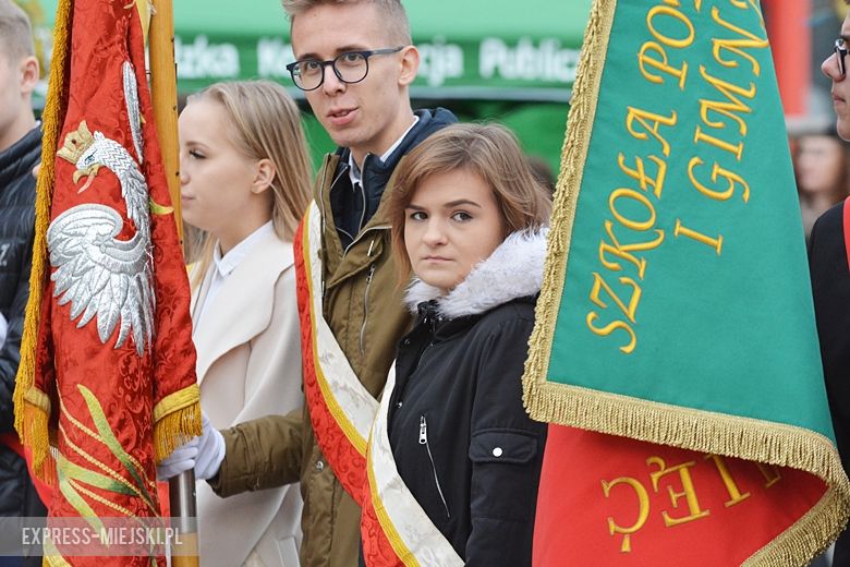 Powiatowe obchody Święta Niepodległości w Środzie Śląskiej