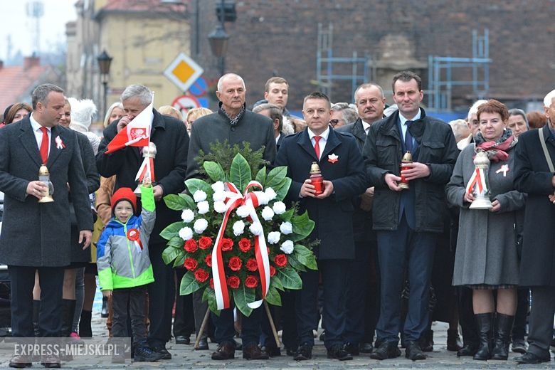Powiatowe obchody Święta Niepodległości w Środzie Śląskiej