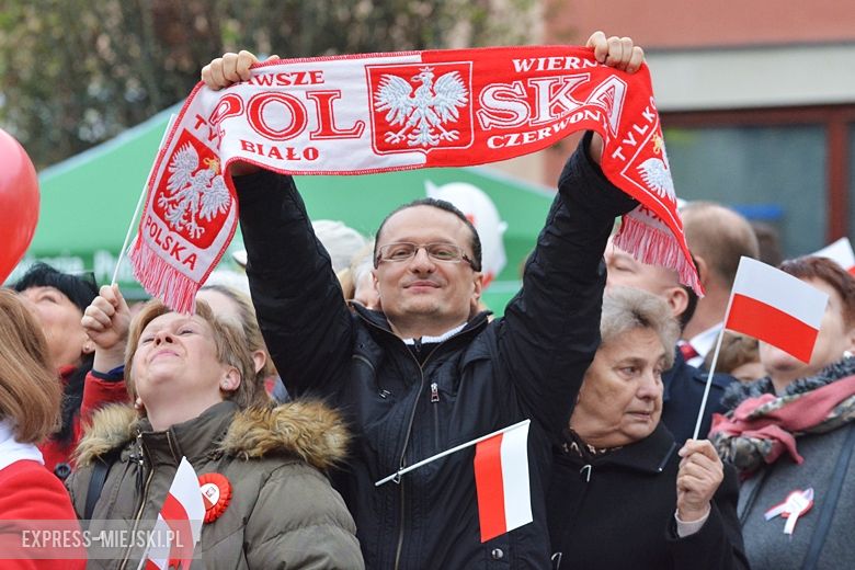 Powiatowe obchody Święta Niepodległości w Środzie Śląskiej