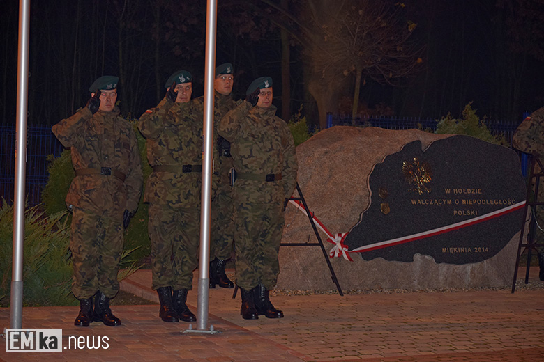 Uroczyste obchody 100-lecia niepodległości w Miękini
