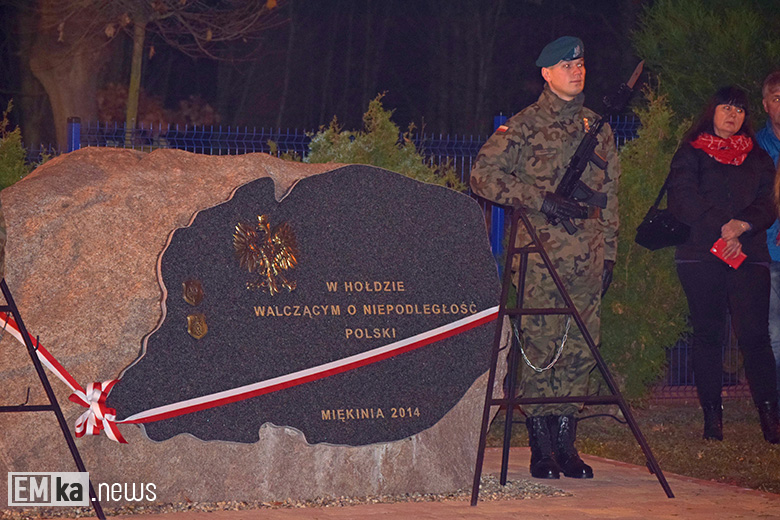 Uroczyste obchody 100-lecia niepodległości w Miękini